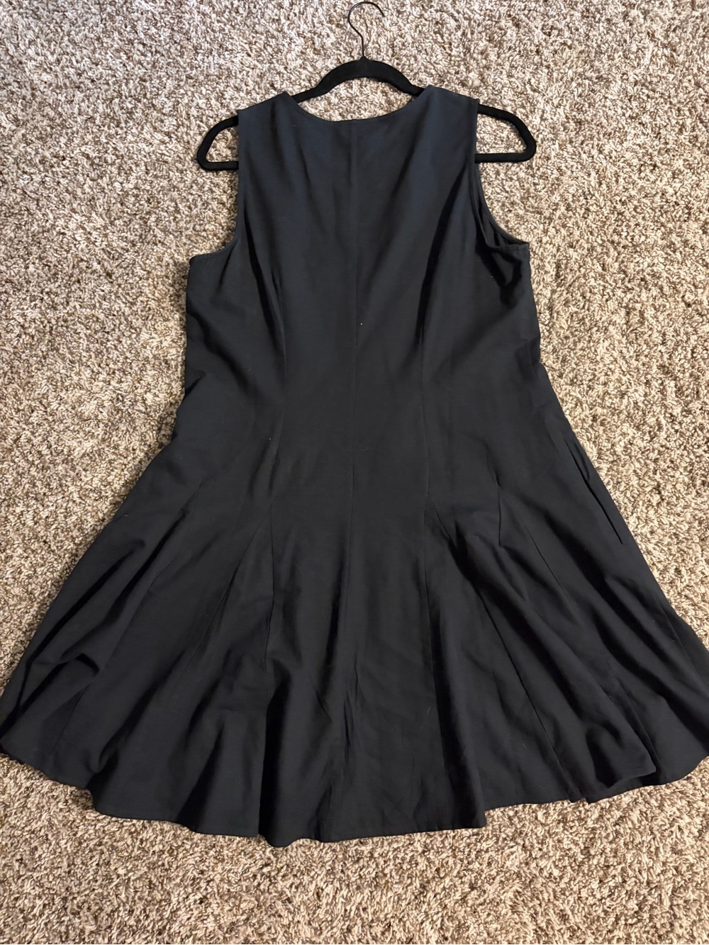 Universal Thread Black Button Front Dress - Picture 3 of 3